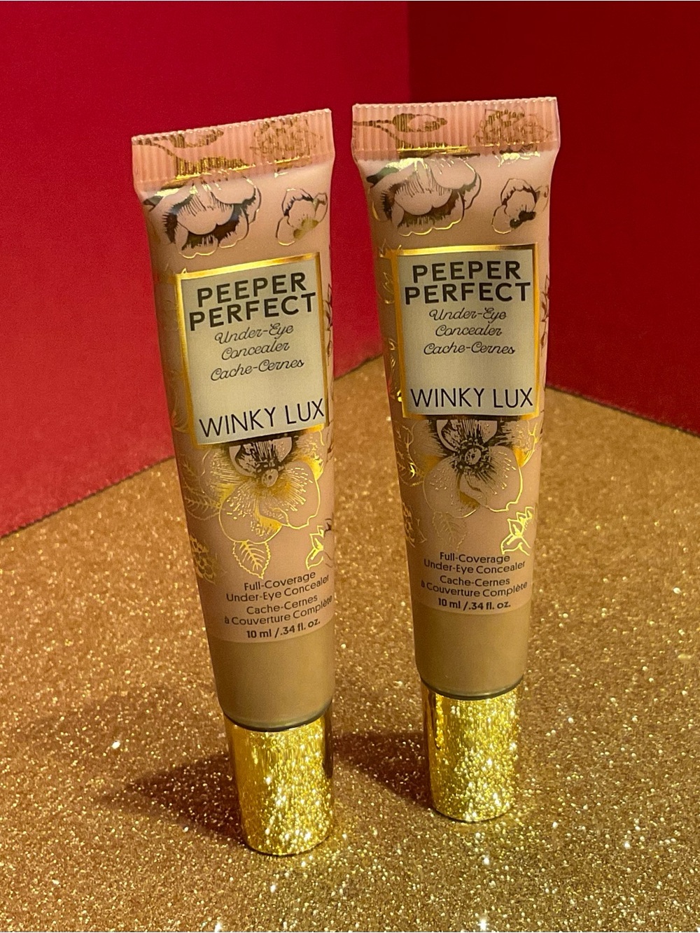 2- WINKY LUX Peeper Perfect Concealer Tubes - DEEP